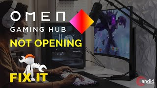 How to fix Omen Gaming Hub not opening [upl. by Depoliti]