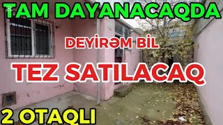 Parka Yaxın 2 Otaqlı KombiMətbəx Mebeli  Həyət Evi Xırdalanda [upl. by Siroval945]