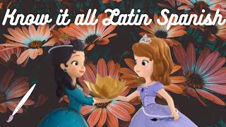 Sofia the First  Know it All Latin Spanish [upl. by Ahsennek526]