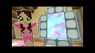 PopularMMOs Pat and Jen Minecraft CLOUD DIMENSION  DIMENSION JUMPERS  Custom Map 1 [upl. by Lusty]