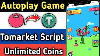 Tomarket Script  Autoplay Game  Auto Complete Task  Collect Unlimited Tomarket Point [upl. by Cy]