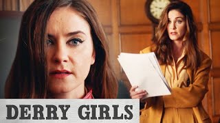 Meet Ms De Brún Unorthodox English Teacher  Derry Girls [upl. by Baskett806]