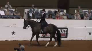 2014 07 02 Izzys Youth Saddle Seat Equitation 18 and Under at Appaloosa Worlds [upl. by Aelak]