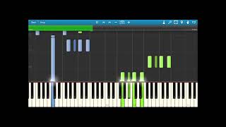 Beethoven  Piano Sonata n23 op57 quotAppasionataquot 3rd movement PIANO TUTORIAL Synthesia [upl. by Euqinmod]