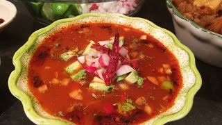 Mexican Menudo Recipe Beef Tripe Soup Mexican food [upl. by Rafter55]