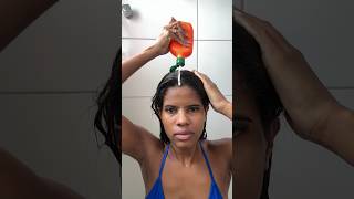 ETAPA DE HIDRATAÇÃO 🧡 cabelão tonicocapilar tonic cronogramacapilar capilar hair crespo [upl. by Hutner604]