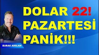 Dolar da 22 Pazartesi paniği [upl. by Iemaj]