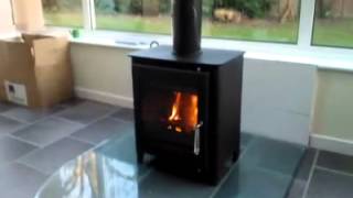 NEW LOG BURNER STOVE IN CONSERVATORY [upl. by Ailimac]