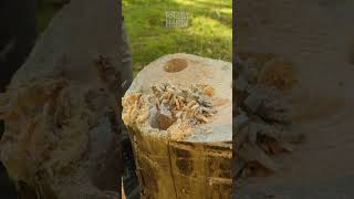 How To Make a Wood Rocket Stove [upl. by Cyler]