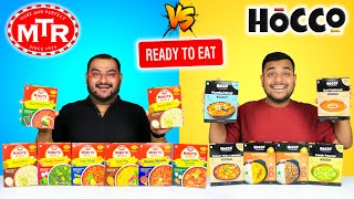 Hocco Vs MTR Ready To Eat Food  Ready To Eat Food Challenge  Viwa Food World [upl. by Amaras630]