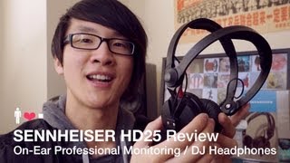 Sennheiser HD25 Headphone Review amp Comparisons 25 Year Classic [upl. by Douty]