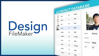 FileMaker Layout Design 01 [upl. by Truk]