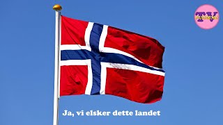 Ja vi elsker dette landet instrumental  Norges nasjonalsang  National anthem of Norway [upl. by Tratner]