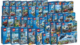 All LEGO City Police Sets 20142021 CompilationCollection Speed Build [upl. by Marx]