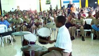 Wolmers Boys School Band  Carol Service 08 Ukranian Bell Carol [upl. by Adnilemre]