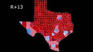 Red Wave in Texas  2024 presidential election [upl. by Etnemelc]