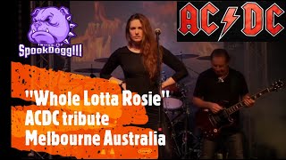 ACDC tribute  Whole Lotta Rosie  live set at musicland melbourne 2020 [upl. by Turmel4]