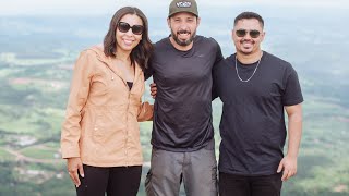 Filme  Pedido de casamento após voo de parapente na serra da moeda  topo do mundo Mg [upl. by Lesslie]