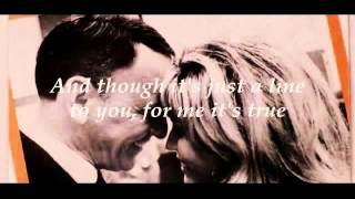 Frank Sinatra ft Nancy Sinatra Something Stupid Lyrics [upl. by Dannie350]