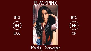 Kpop Playlist BLACKPINK amp BTS Boss Songs [upl. by Milak]