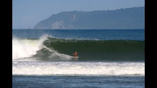 Pavones Costa Rica  Longest Surf Break Ive Ever Seen [upl. by Mohandis]