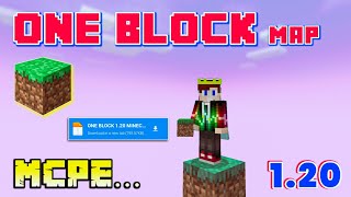 One Block Minecraft Download Android 120  One Block Minecraft Pe 120 [upl. by Park]