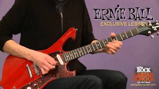 Paul Gilberts Online Rock Guitar School The Ernie Ball Lesson [upl. by Belac]