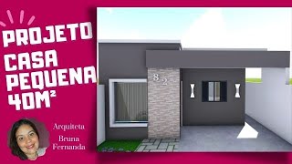 Casas pequenas e modernas [upl. by Horlacher]