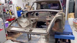 MGB GT BARE METAL RESTORATION  PT1 [upl. by Llesirg402]