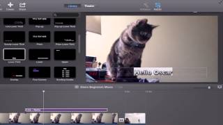 iMovie 10 Tutorial Beginners and Basics [upl. by Eikciv]