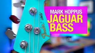 The Nicest Bass Ive Ever Played  Fender Mark Hoppus Jaguar [upl. by Derrej769]