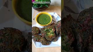 Methi ke pakode kaise banate hain  methi bhajiya recipe  shorts shortsfeed methibhaji [upl. by Dolora351]