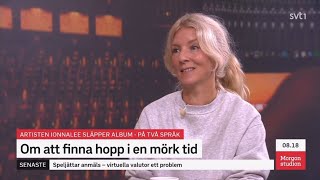 ionnalee on SVT Morgonstudion  interview  CLOSE YOUR EYESBLUND [upl. by Bauske]