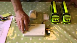 HG Security GSM Alarm system Set Up Tutorial [upl. by Cleveland]