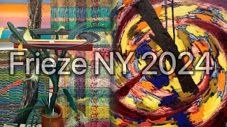 Frieze New York 2024 Contemporary Art Fair Art Gallery VIP Tours the Shed NY [upl. by Brout]