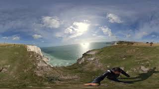 Dover the white cliffs 360 video [upl. by Ainitsirhc]