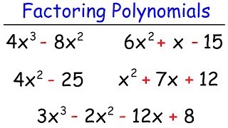 How To Factor Polynomials The Easy Way [upl. by Netfa582]