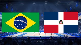 BRASIL X REPÚBLICA DOMININCANA QUARTAS VÔLEI FEMININO OLIMPÍADAS 2024 SELEÇÃO FEMININA DE VÔLEI [upl. by Nwahsel]