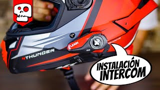 ¿Cómo se instala un intercomunicador  Lexin G2  MT Helmets Thunder 4SV  Alets Go [upl. by Kegan]