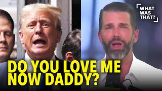 Trump Family CAN’T COPE with FELON Daddy [upl. by Borszcz]