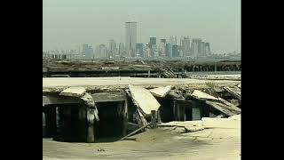 Brooklyn docks ruin Manhattan skyline World Trade Center Summer 1995 [upl. by Revorg550]