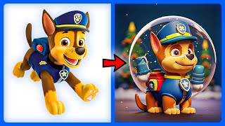 🎁 PAW PATROL as CHRISTMAS TOYS 🦴 All Characters [upl. by Angelle572]