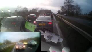 Timelapse Zeitraffer Fahrt nach Stonehenge Süd England fast mit Unfall [upl. by Rochelle]