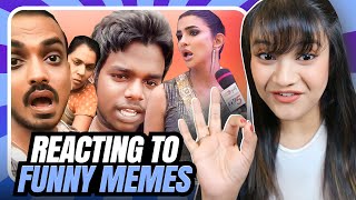 REACTING TO FUNNY MEMES amp REELS 😜 [upl. by Mano699]