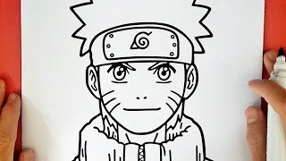 HOW TO DRAW NARUTO [upl. by Madid]