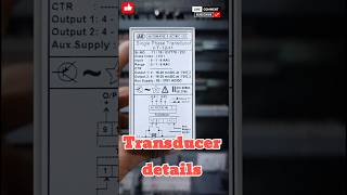 Transducer details trending powerplant electrical electronic shortvideo shorts short video [upl. by Wooldridge]