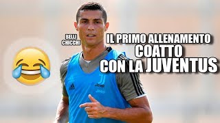 IL primo ALLENAMENTO COATTO di RONALDO [upl. by Heringer]