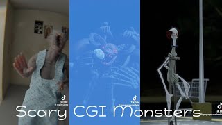 Scary CGI Monsters Tiktok Compilation Part 1 [upl. by Kamat]