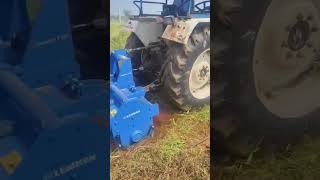 Rotavator on field lemken rotavator farming agriculture trending trendingshorts shorts viral [upl. by Ayanet]