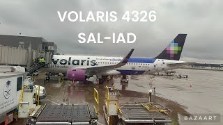 Volaris Flight 4326 from El Salvador to Washington Dulles [upl. by Jed]